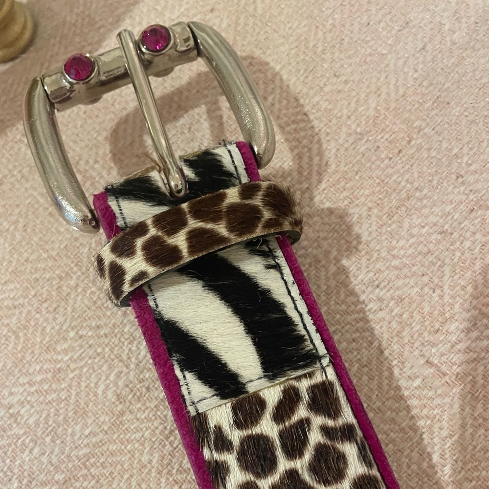 Animal Print Belt